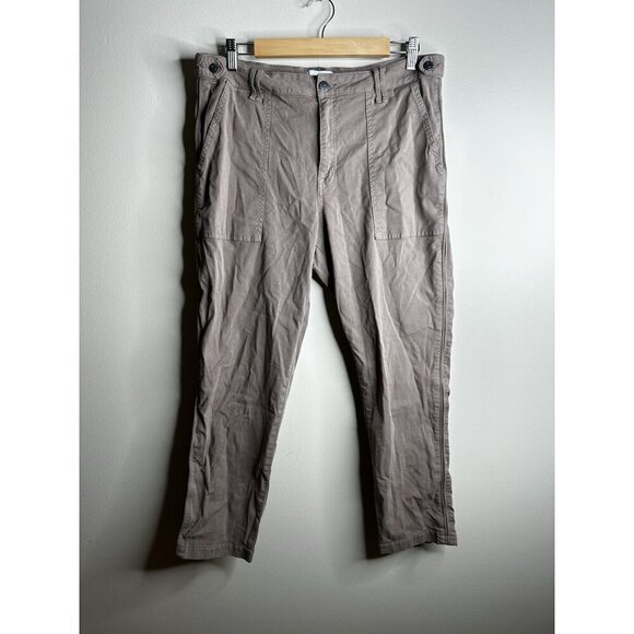 Pistola Crop Pants Safari Brown Sz 32 Revolve Punk Military Cargo Utility Grunge - Picture 1 of 11